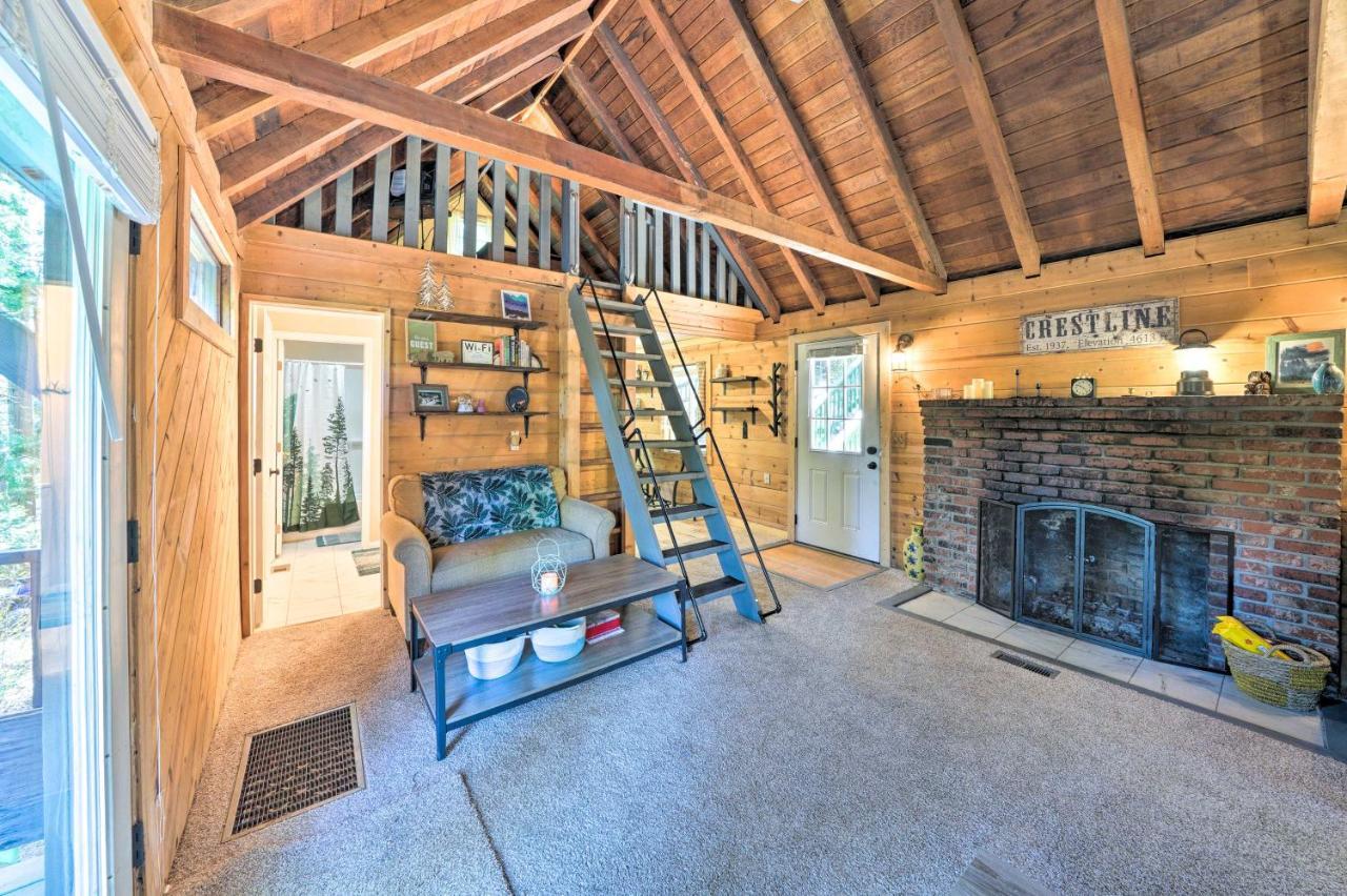 Crestline Cabin About 1 Mi To Lake, Town, Trails! Vila Exterior foto